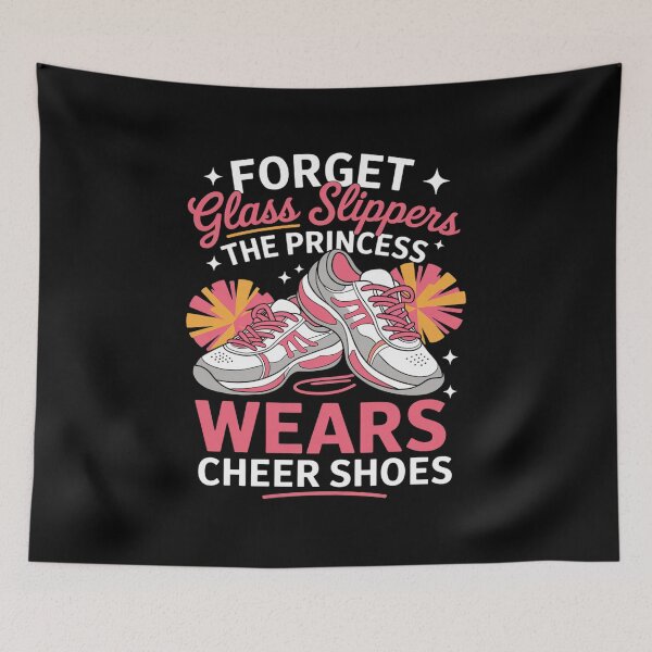 Item preview, Cheerleader The Princess wears Cheer Shoes designed and sold by DianaStantzo.