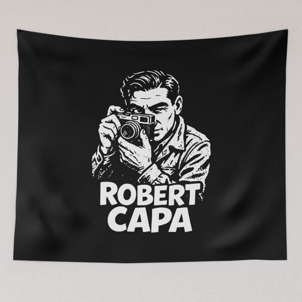 Item preview, Robert Capa, fotógrafo icónico de guerra designed and sold by Boogosh.
