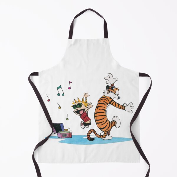 Item preview, Calvin And Hobbes Dance Party – Retro Comic Duo & Music Vibes Illustration designed and sold by pellamfeferr.