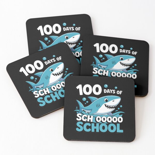 Item preview, Teacher Shark 100 Days Of School Shirt Shark Student Teacher designed and sold by AmparoBoyle.