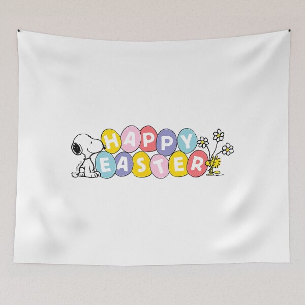 Item preview, Peanuts Happy Easter – Cute Pastel Eggs & Spring Cartoon Art designed and sold by pellamfeferr.