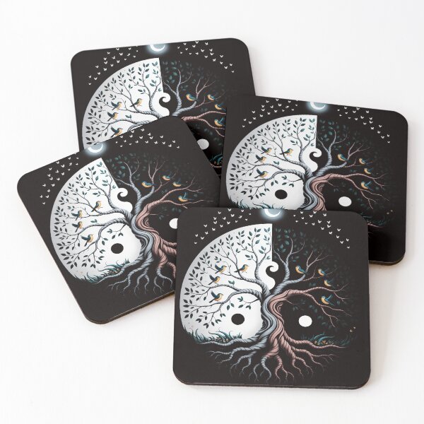 Item preview, Harmonious Tree of Life Yin Yang designed and sold by MelSurf.