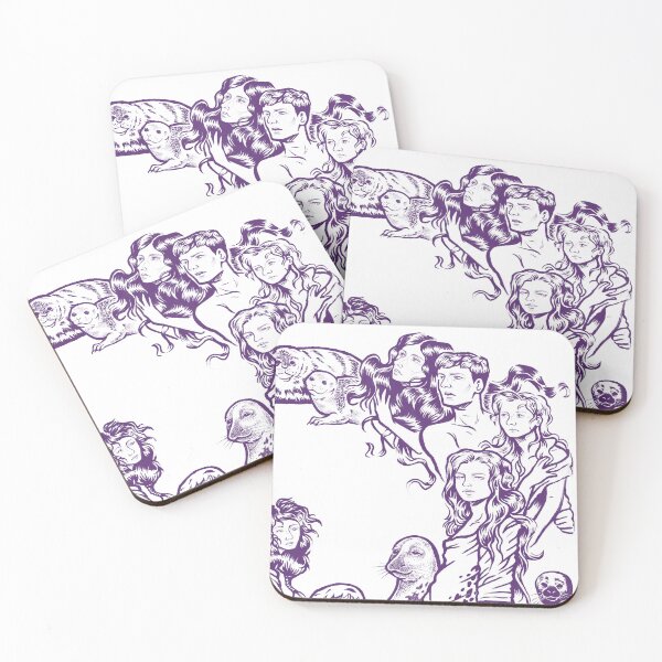 Item preview, selkie crescent purple designed and sold by petselkie.