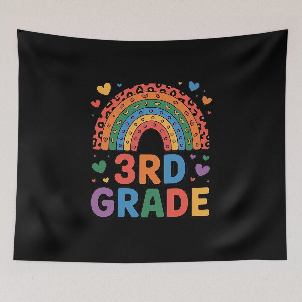 Item preview, Third Grade Rainbow Girls Boys Teacher Team 3rd Grade Squad designed and sold by RayArmstrong.