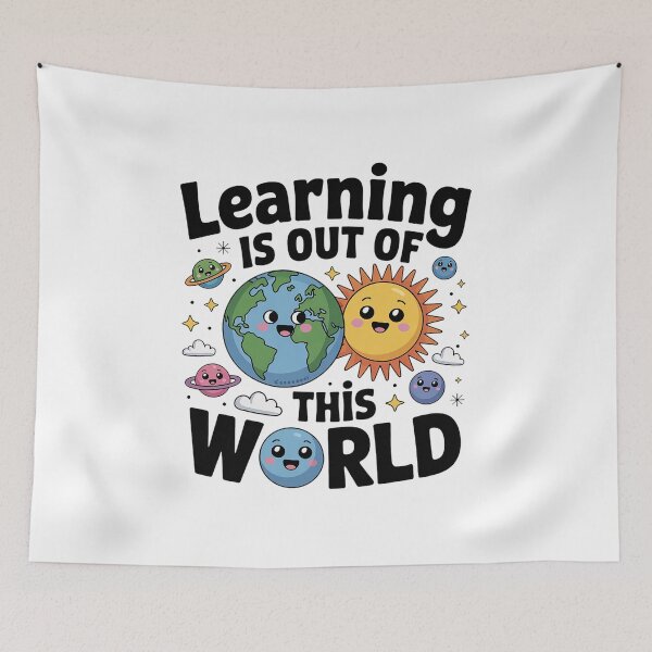 Item preview, Teacher Space Science Learning Is Out Of World designed and sold by RayArmstrong.