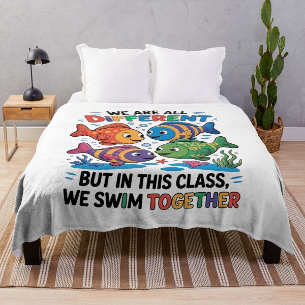 Item preview, Special Education Sped Teacher Student We Swim Together Kids designed and sold by RayArmstrong.