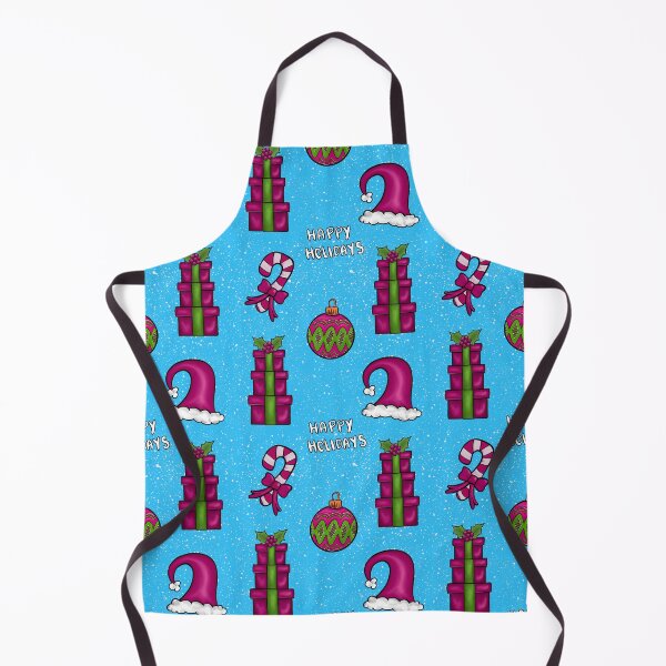 Item preview, magenta and blue happy holidays designed and sold by notastranger.