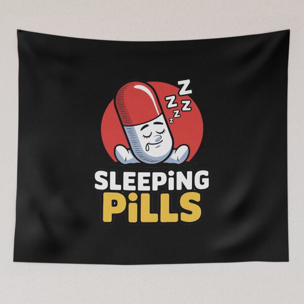 Item preview, Sleeping Pills Pharmacy Technician Student Funny Pharmacist  designed and sold by AmparoBoyle.
