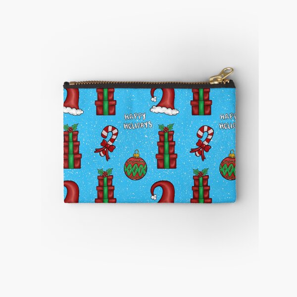 Item preview, red and blue happy holidays designed and sold by notastranger.
