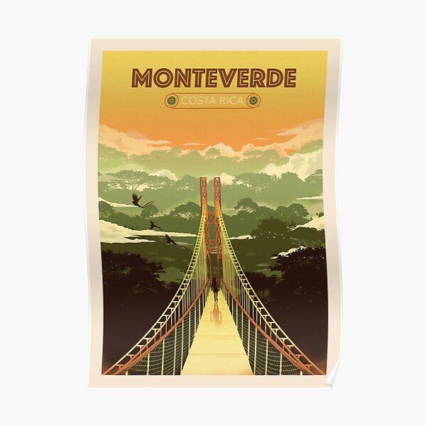 Monteverde Costa Rica Poster