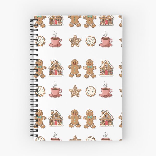 Item preview, Cute Gingerbread Friends Cookie Set | Hand-Drawn Christmas Holiday Illustration designed and sold by ebocraft.
