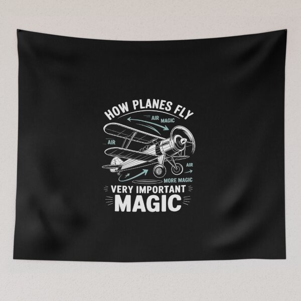 Item preview, How Planes Fly How Planes Fly Aviation Pilot  designed and sold by EllinoKlemo.