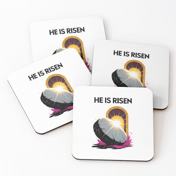 Item preview, He Is Risen - Jesus Saves designed and sold by Multicrea.