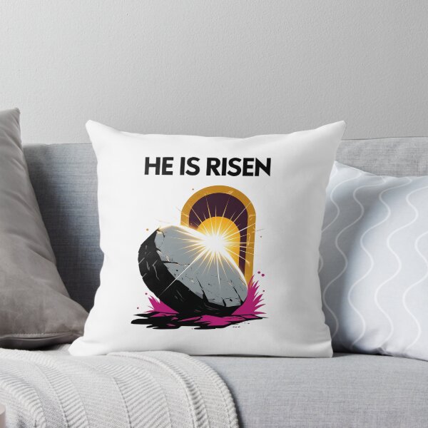 Item preview, He Is Risen - Jesus Saves designed and sold by Multicrea.