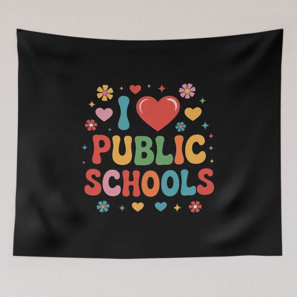 Item preview, Public School Teacher Life Teaching I Love Public Schools designed and sold by DrewLeuschke.
