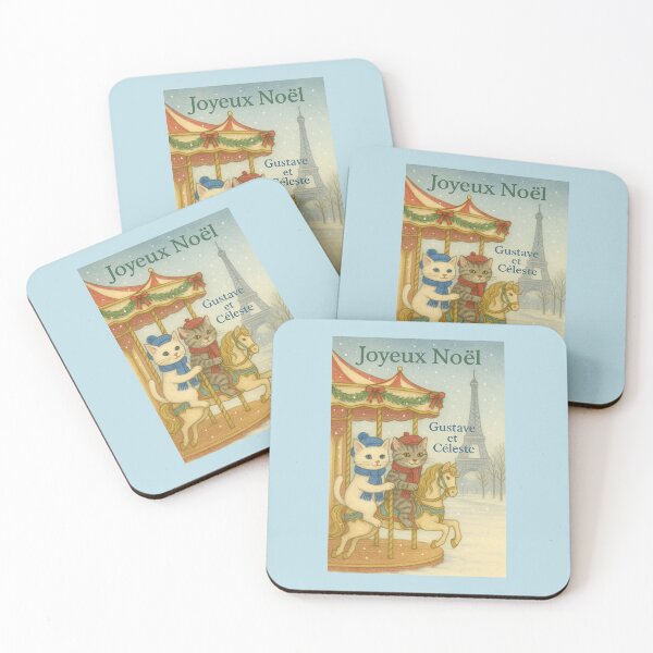 Item preview, Gustave & Céleste — Christmas Carousel in Paris designed and sold by Novel Works Studio.