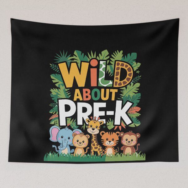 Item preview, Pre-k Teacher, Kids Back To School Wild About Pre-k designed and sold by MinaReinger.