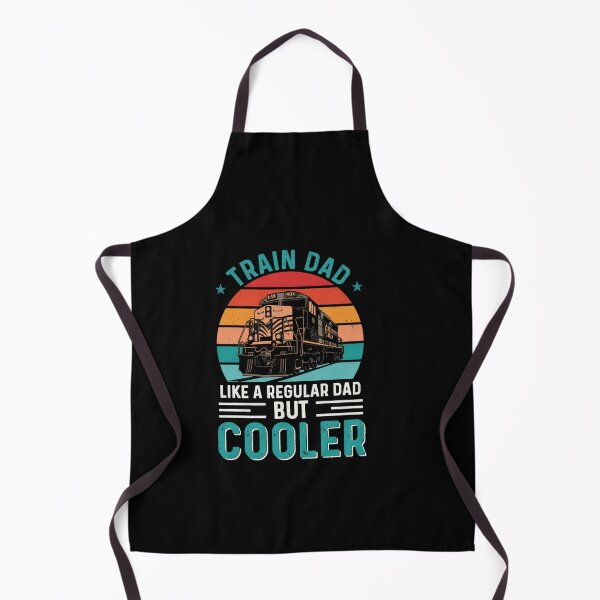 Item preview, Train Dad Vintage Retro Locomotive Gift for Cool Fathers and Rail Fans designed and sold by matjaralbalad.