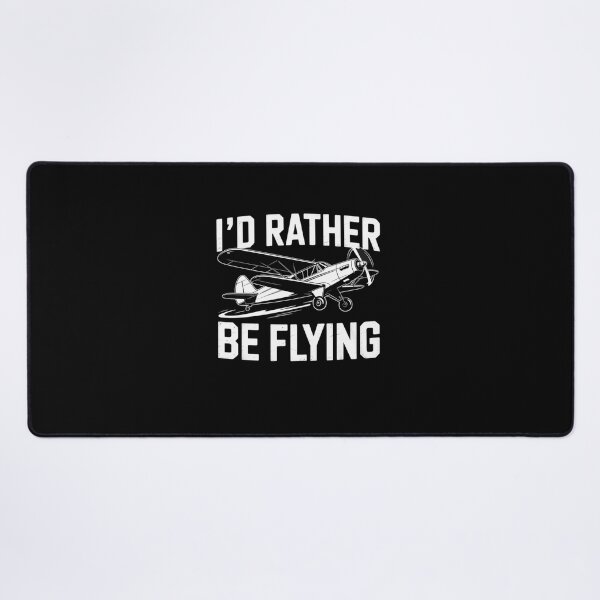 Item preview, I'd Rather Be Flying - Pilot & Aviation Airplane designed and sold by EllinoKlemo.