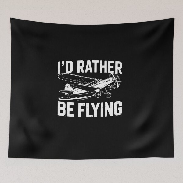 Item preview, I'd Rather Be Flying - Pilot & Aviation Airplane  designed and sold by EllinoKlemo.