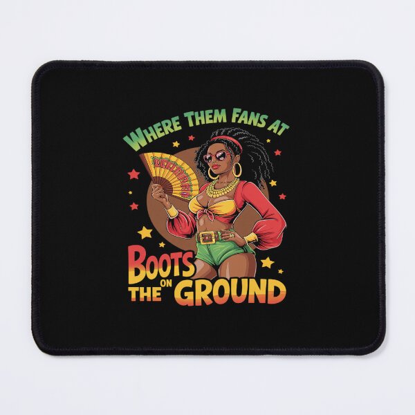 Item preview, Cowgirl Where Them Fans At designed and sold by RayhendersonArt.