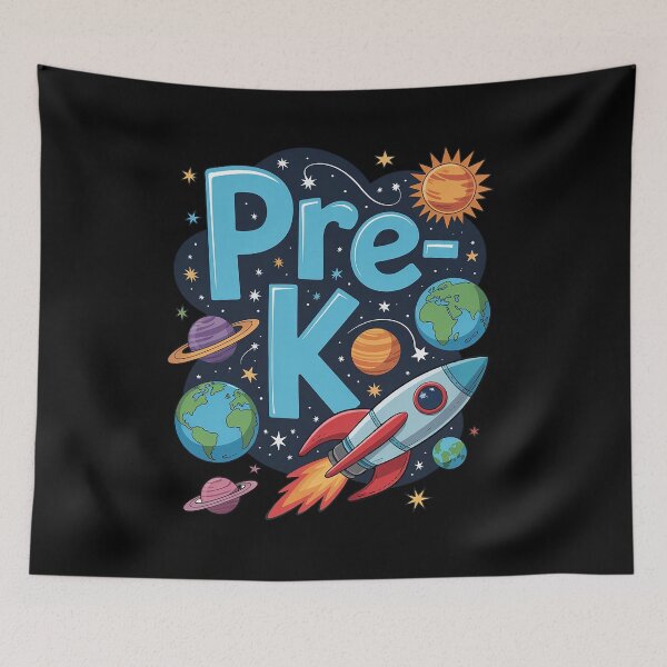 Item preview, Pre K Teacher Outer Space System Planets Kindergarten designed and sold by AmparoBoyle.