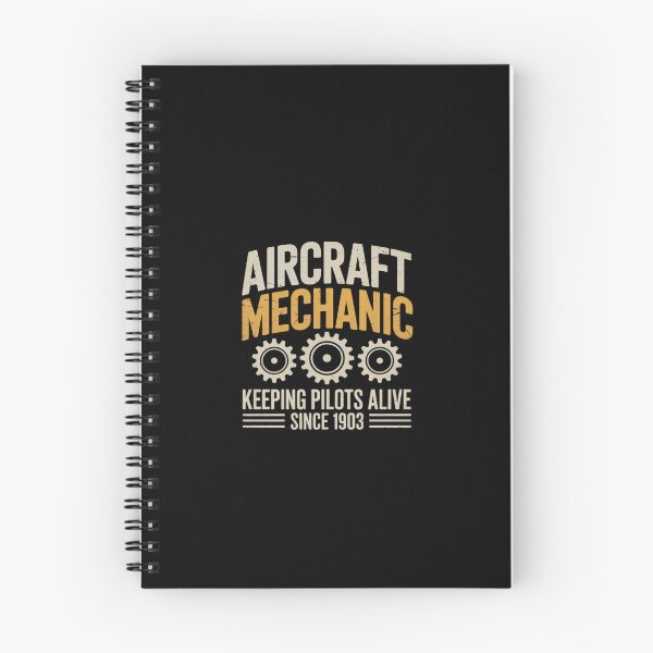 Item preview, Keeping Pilots Alive Since 1903 Aeroplane Mechanic  designed and sold by EllinoKlemo.
