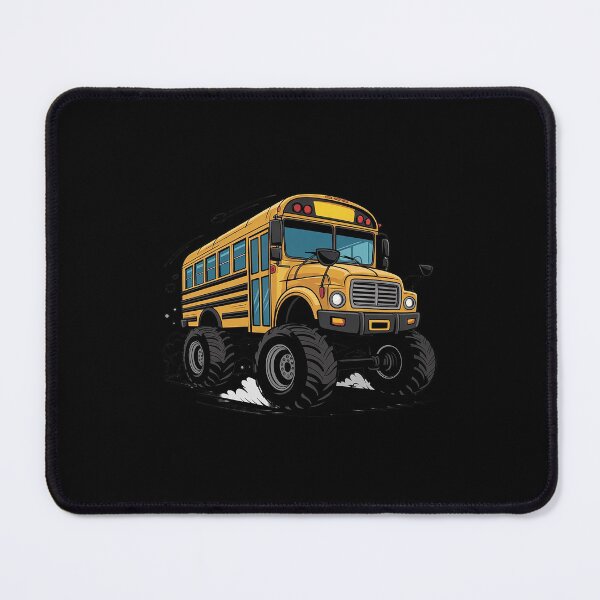 Item preview, Monster Truck School Bus Yellow Back To School Kids Toddler designed and sold by MinaReinger.