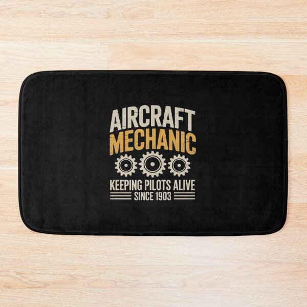 Item preview, Keeping Pilots Alive Since 1903 Aeroplane Mechanic  designed and sold by EllinoKlemo.