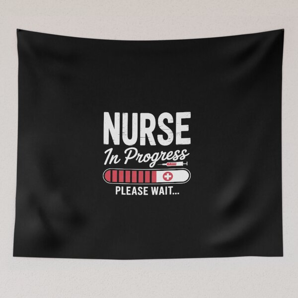 Item preview, Nurse In Progress Loading Nursing School  designed and sold by EllinoKlemo.