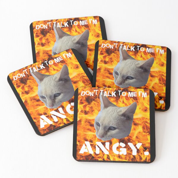Item preview, Angy cat angry designed and sold by Spinelerino.