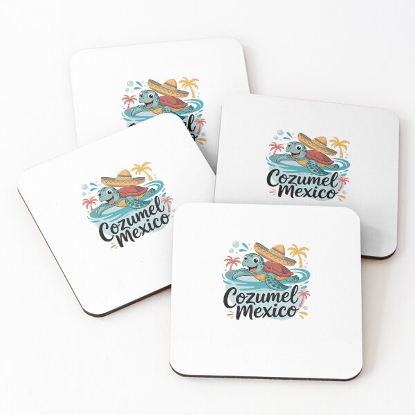 Item preview, Cozumel Mexico Sea Turtle Colorful designed and sold by RayhendersonArt.