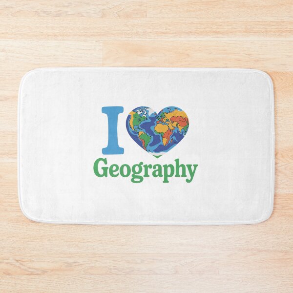 Item preview, I Love Geography, Geography Teacher designed and sold by DrewLeuschke.