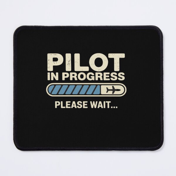Item preview, Pilot In Progress - Airline Pilot Aviation Aircraft Lover  designed and sold by EllinoKlemo.