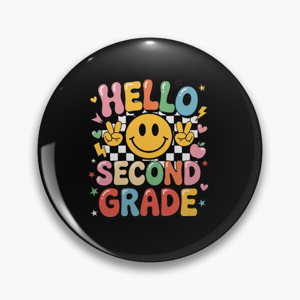 Item preview, Hello Second Grade 2nd Grade Teacher Kids Back to School designed and sold by HaileyRobel.