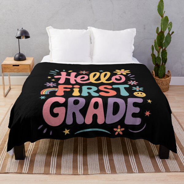 Item preview, Hello First Grade 1st Day Back To School Teachers Girls Kids designed and sold by MinaReinger.