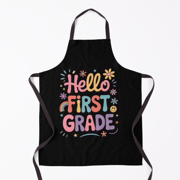 Item preview, Hello First Grade 1st Day Back To School Teachers Girls Kids designed and sold by MinaReinger.