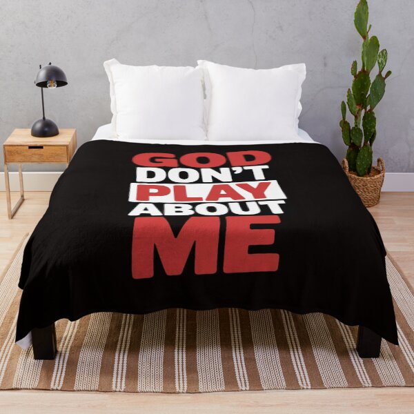 Item preview, God Dont Play About Me Inspirational Faith designed and sold by MelSurf.