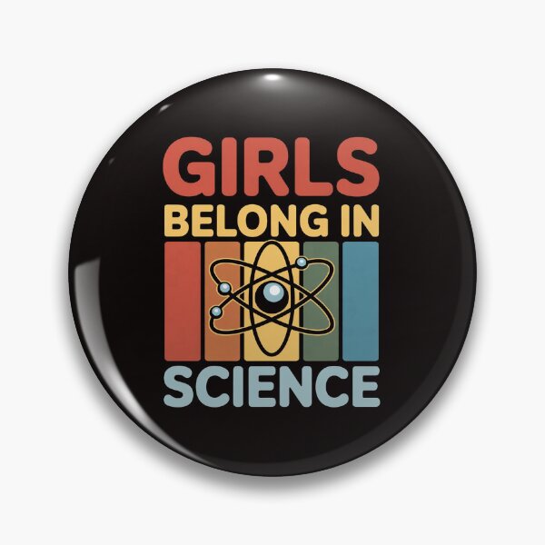 Item preview, Girls Belong In Science for Girls In STEM and Feminist Women designed and sold by MelSurf.