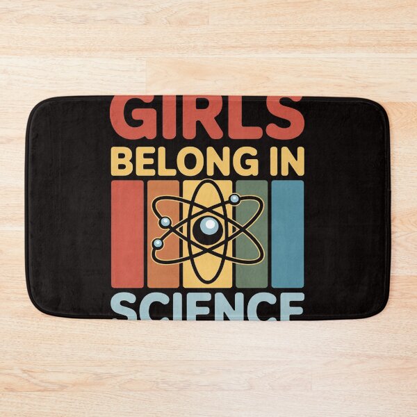 Item preview, Girls Belong In Science for Girls In STEM and Feminist Women designed and sold by MelSurf.