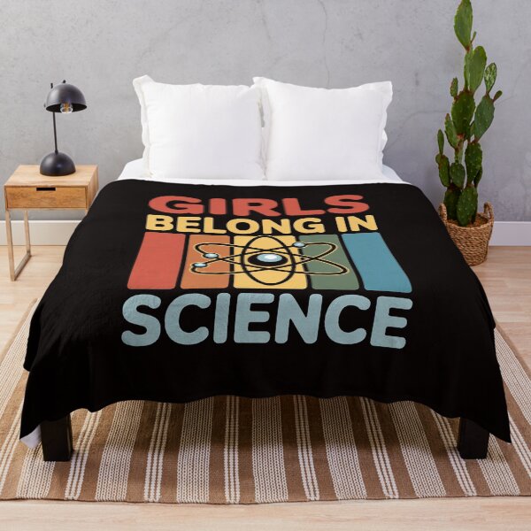 Item preview, Girls Belong In Science for Girls In STEM and Feminist Women designed and sold by MelSurf.