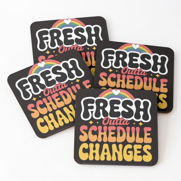 Item preview, Fresh Outta Schedule Changes School Guidance Counselor designed and sold by MelSurf.