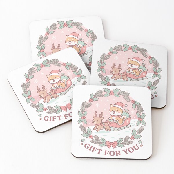 Item preview, Shiba Inu's Christmas Delivery Service designed and sold by Cute-Ur-Day.