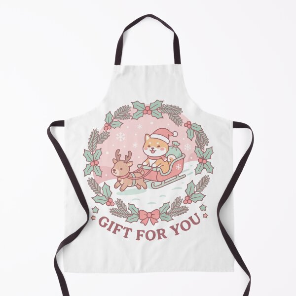 Item preview, Shiba Inu's Christmas Delivery Service designed and sold by Cute-Ur-Day.