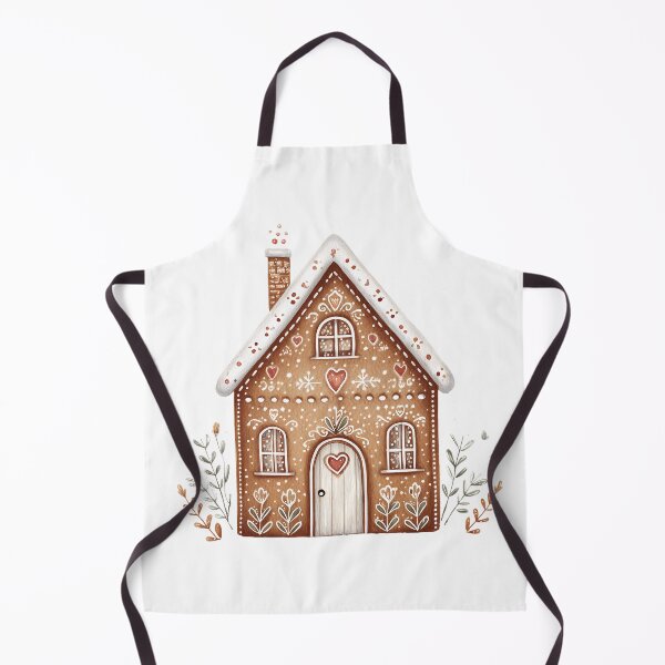 Item preview, Whimsical Watercolor Gingerbread House designed and sold by Boddicca.