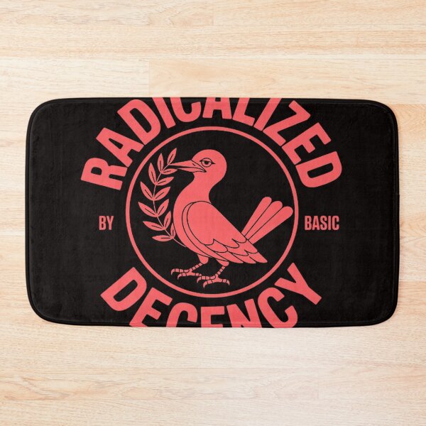 Item preview, Floral Radicalized by Basic Decency Feminist Activist Gift designed and sold by MelSurf.