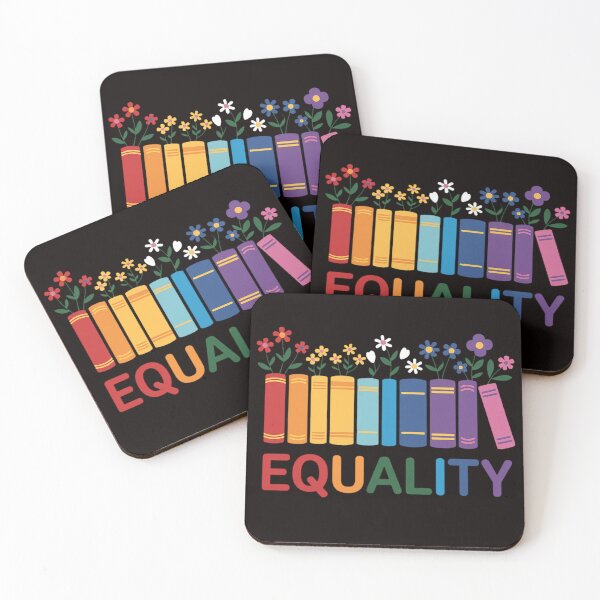 Item preview, Floral Book Equality Human Rights, Social Justice Peace Love designed and sold by MelSurf.