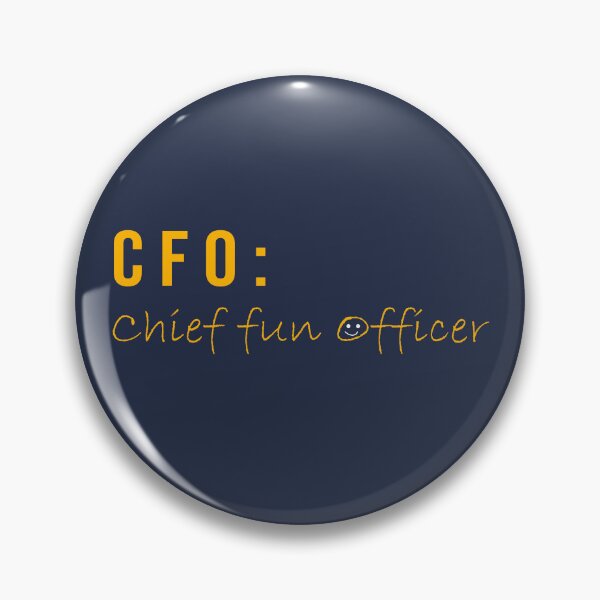 Item preview, CFO: Chief Fun Officer - Mustard Yellow designed and sold by glategan.