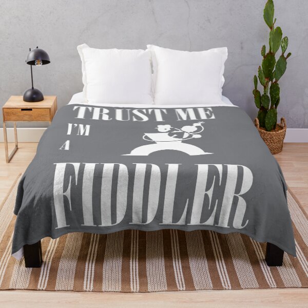 Item preview, Trust Me I Am A Fiddler White Design designed and sold by taiche.