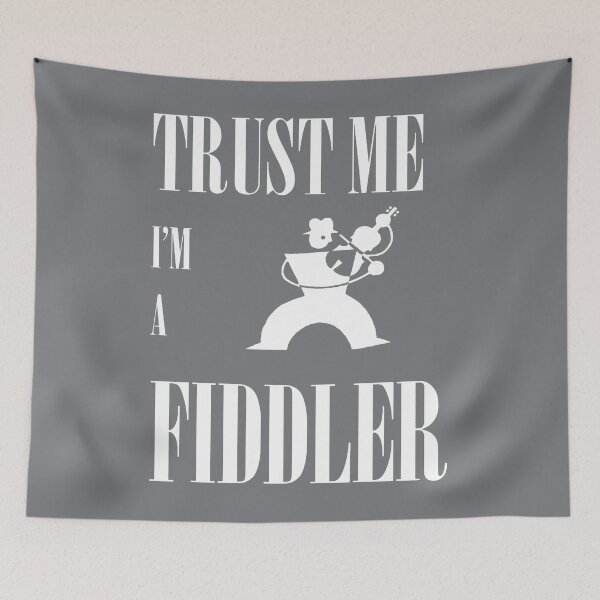 Item preview, Trust Me I Am A Fiddler White Design designed and sold by taiche.